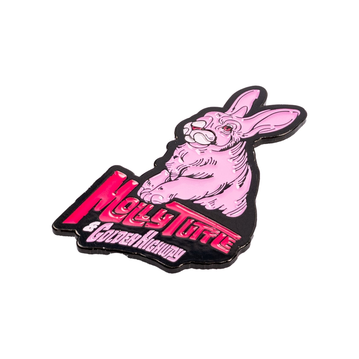 Down The Rabbit Hole Enamel Pin