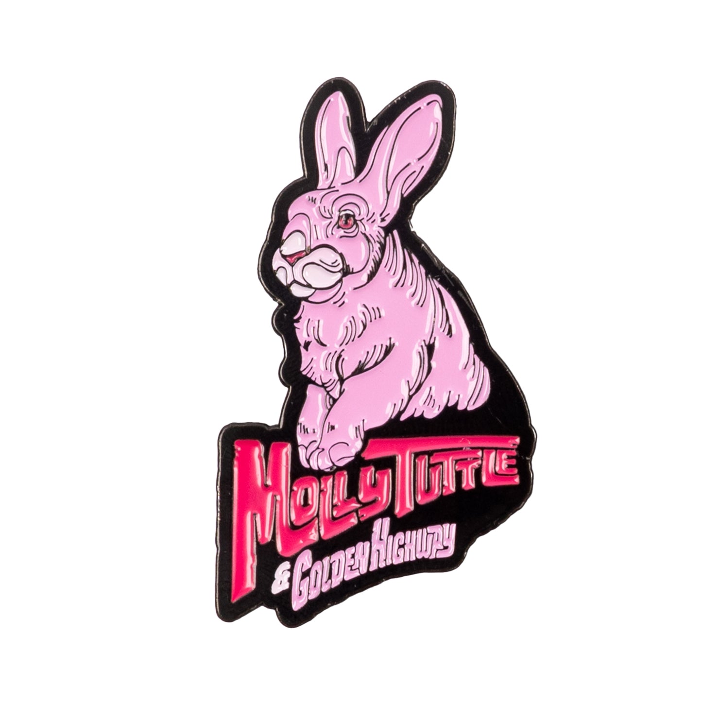 Down The Rabbit Hole Enamel Pin
