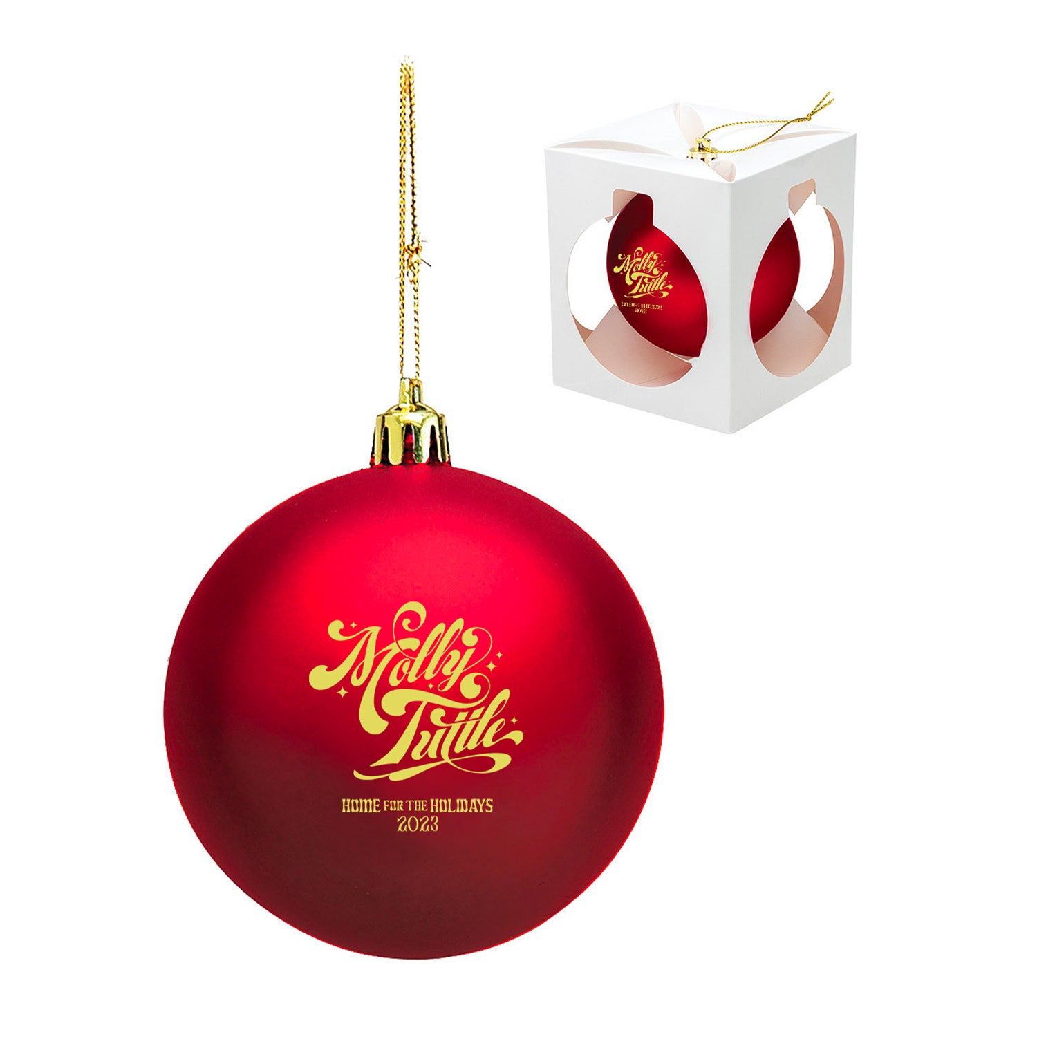 Red 2023 Ornament