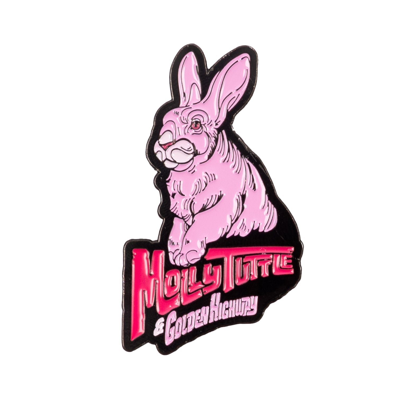 Down The Rabbit Hole Enamel Pin