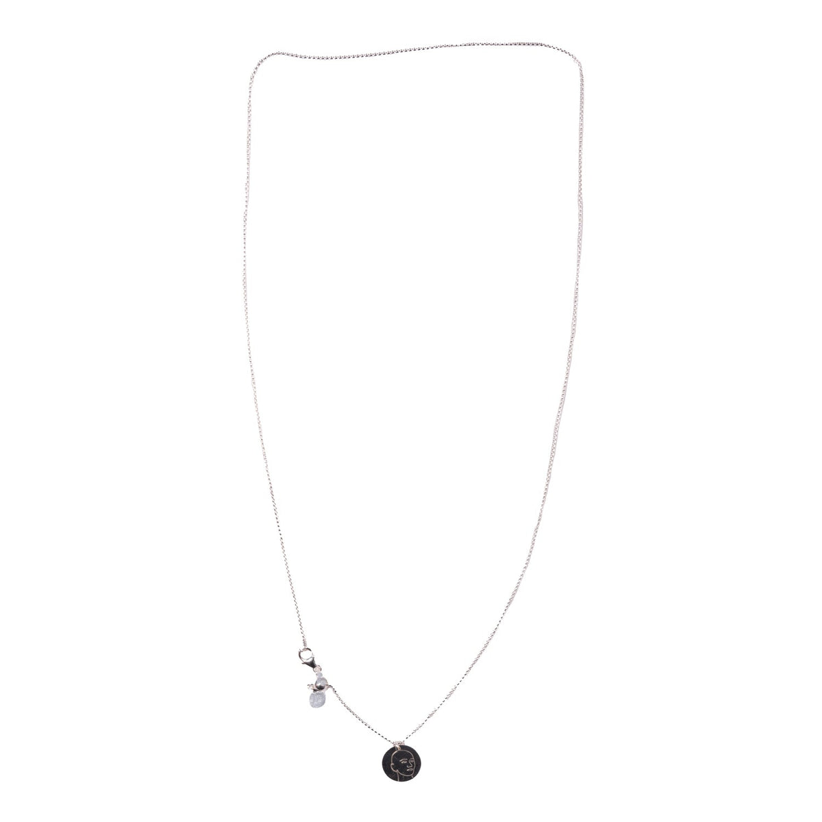 Larissa Loden Alopecia Areata Awareness Silver Pendant