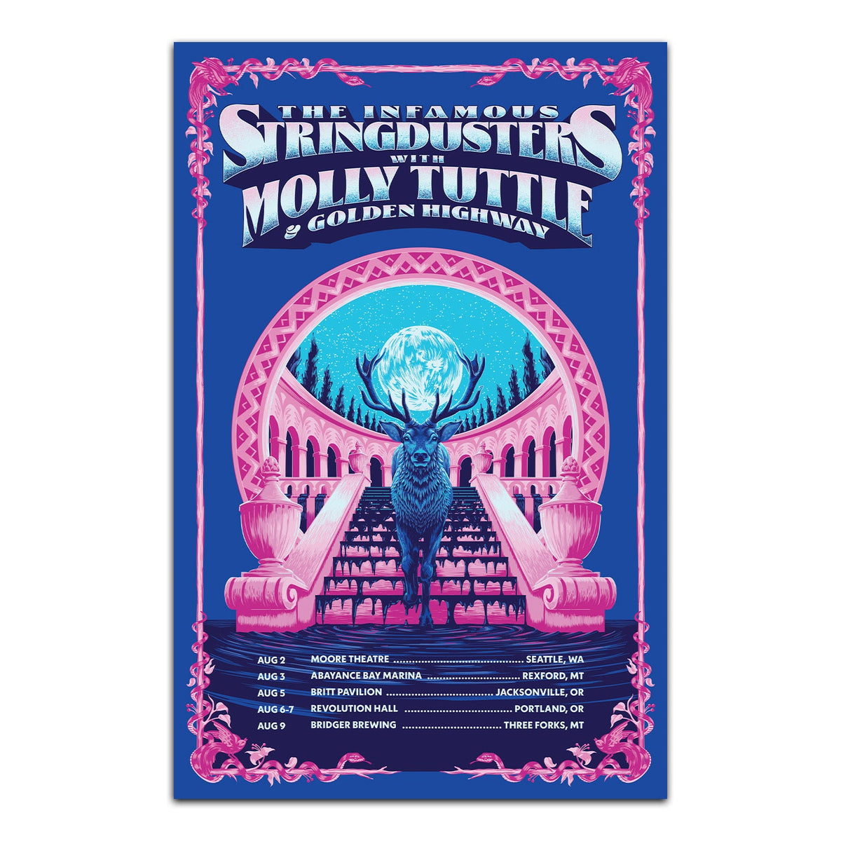 Summer Tour August 2024 w/Infamous Stringdusters Poster