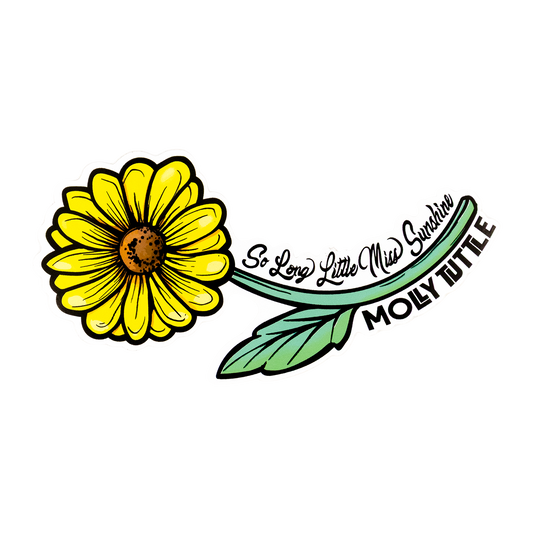 So Long Little Miss Sunshine Daisy Sticker