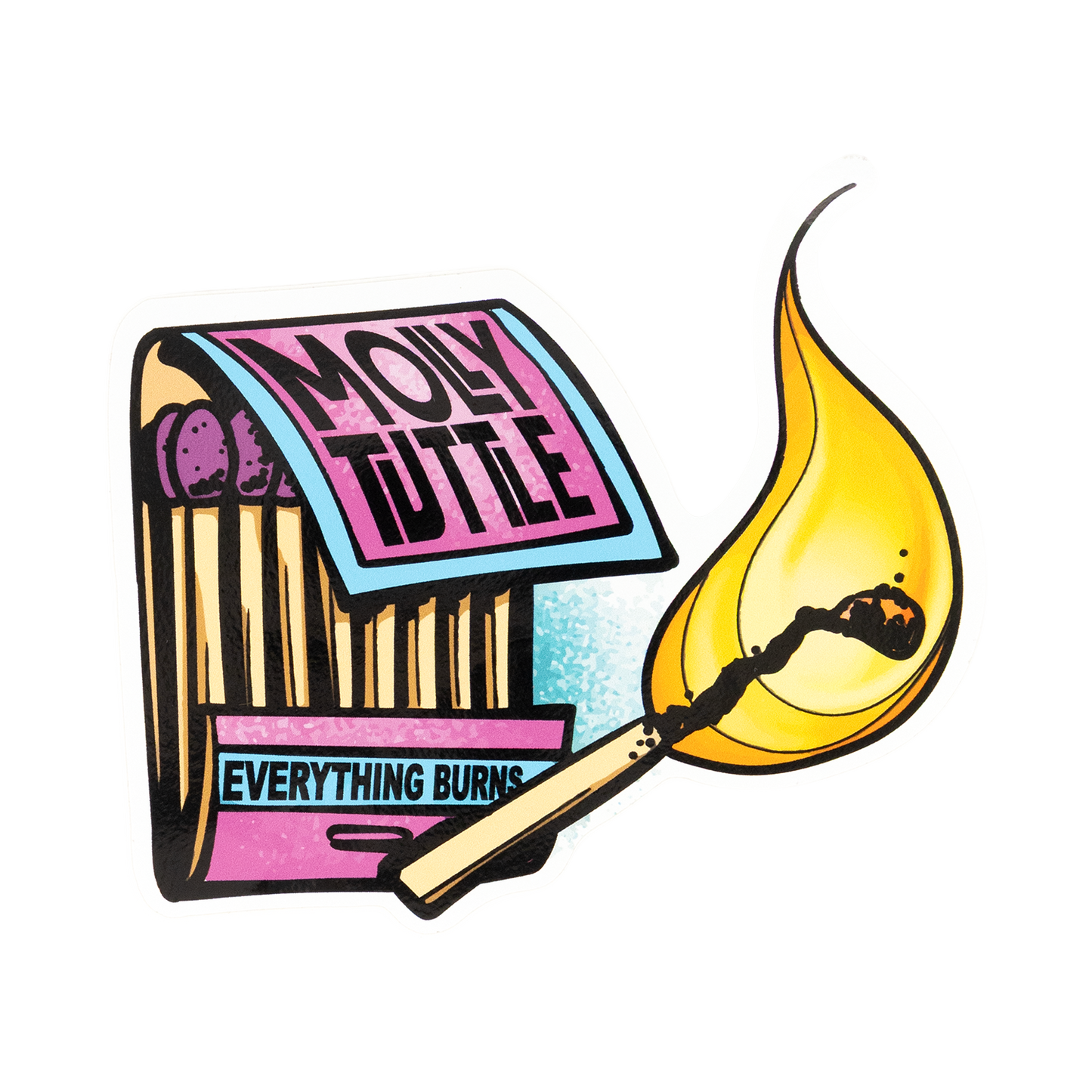 Everything Burns Sticker