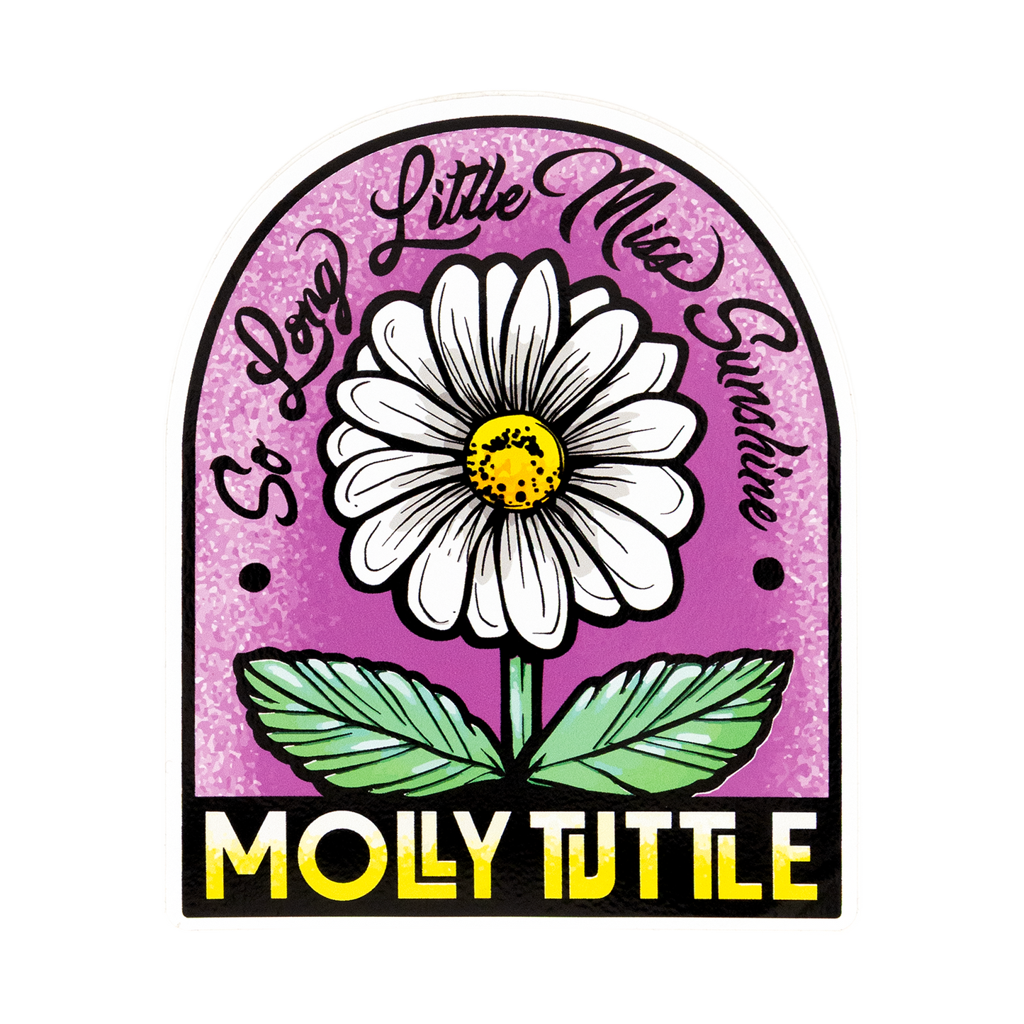 So Long Little Miss Sunshine Sunflower Sticker