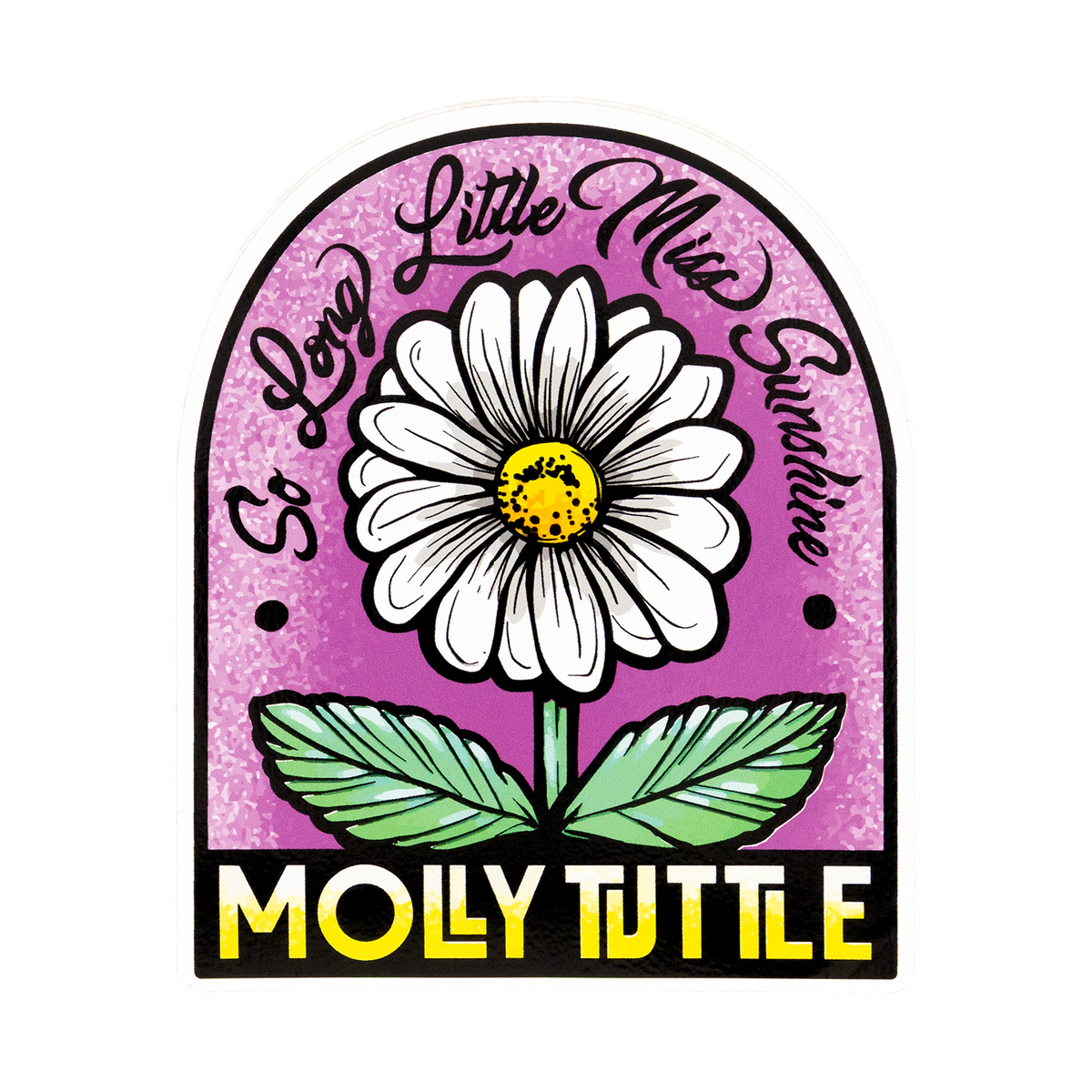 So Long Little Miss Sunshine Sunflower Sticker