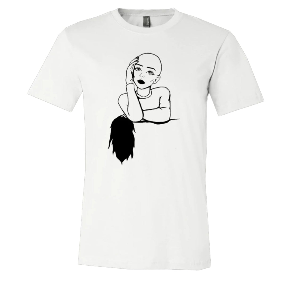 Alopecia White Tee