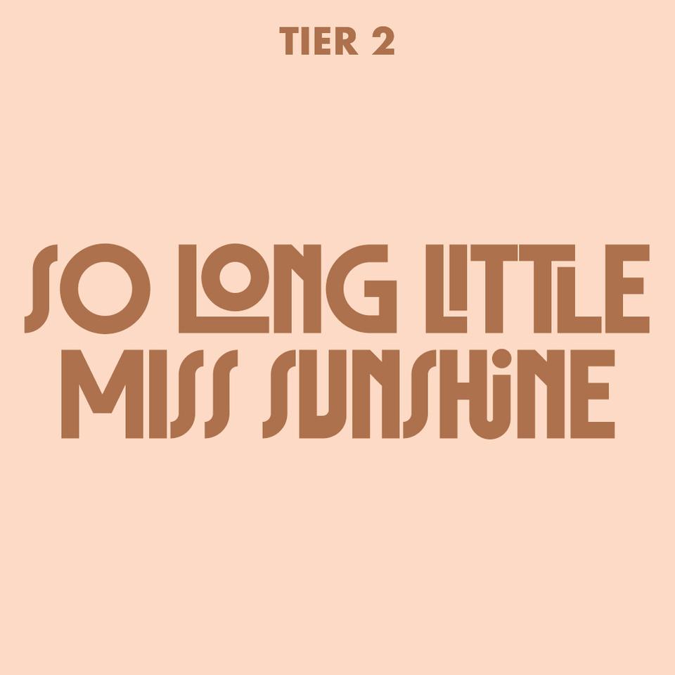 Molly Tuttle Fan Club - So Long Little Miss Sunshine Tier